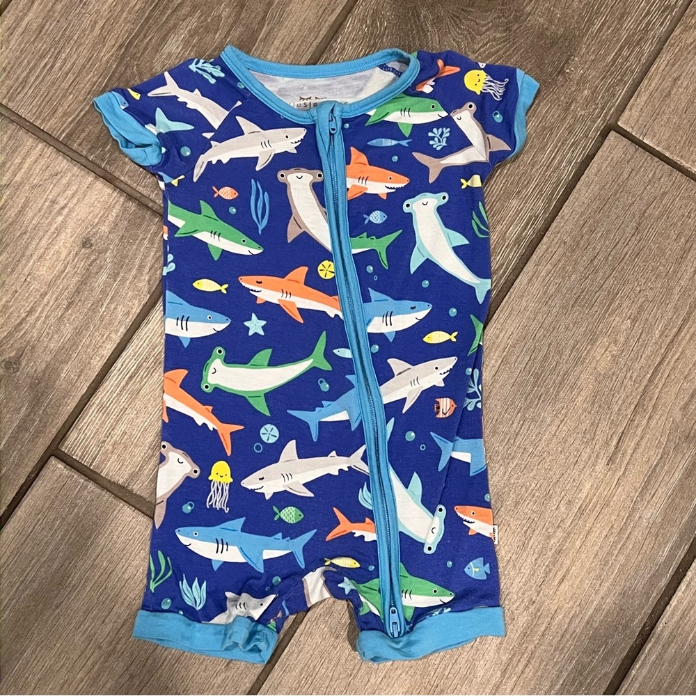 Little Sleepies “Rad Reef” Shorty Zippy